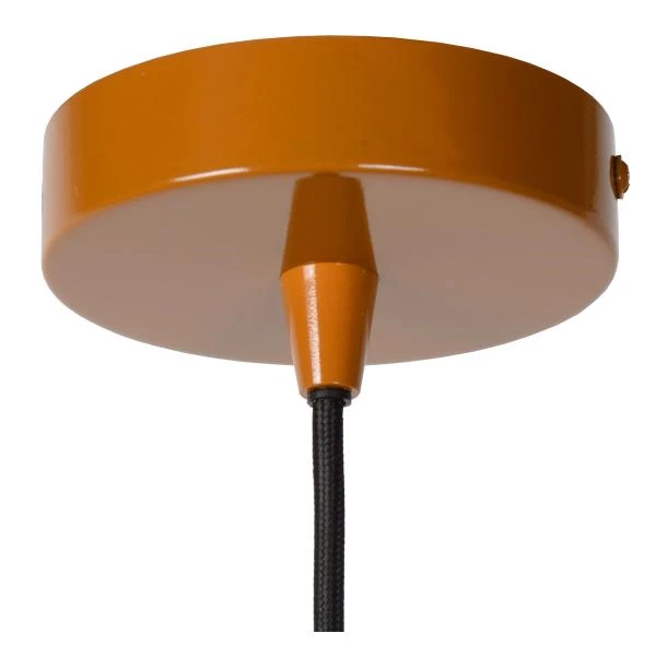 Lucide MISHA - Pendant light - Ø 31 cm - 1xE27 - Ocher Yellow - detail 1